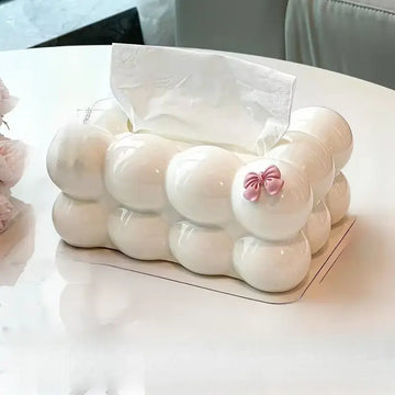 Bubble Tissue Box – Aesthetic & Elegant Home Decor